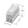 6098-7200 Conector de Carro Doméstico Farol Automotivo Chicote de Fios de 4 Furos Conector Plug Carcaça de Plástico Atacado