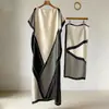 Conjunto de bufanda de seda transfronterizo nuevo para mujer Amazon AliExpress vacaciones en la playa versátil camisa holgada chal bata venta al por mayor
