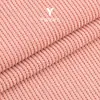 Tejido de Punto Waffle de una Cara 100% Poliéster, Tejido de Punto Waffle de una Cara 100% Poliéster con Patrón de Abejas, Tela de Moda para Traje Jacquard a Cuadros
