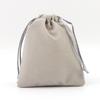 Bolsa de Joyería Cordón Cordón Bolsa de Terciopelo de Alta Gama Borde Dorado Bolsillo con Solapa Dorada Pantalones Regalo Bolsa de Embalaje de Joyería Venta al por Mayor Personalización