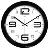 Reloj de Pared de 12 pulgadas del Fabricante Reloj de Cuarzo de Plástico Personalizado Reloj de Pared Decoración del Hogar Reloj de Pared Relojes