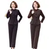 Nuevo Estilo Otoño e Invierno 2026 Moda Casual Tops Reductores de Edad para Mujeres de Mediana Edad y Mayores, Conjunto Versátil Estilo Chanel