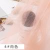 Cortina de gasa neta suiza hilo para respaldo de silla de boda decoración de silla de boda tela de silla con bultos de gasa blanca organza de techo
