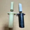 Peças de máquinas têxteis Peças de retorcedeira Peças de grande bobina Dongxing Lilai Suporte limitador Assento da mola Mola de tubo branco