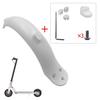 Adequado para acessórios de scooter elétrica Xiaomi, conjunto de para-lama traseiro com suporte e luz traseira M365.