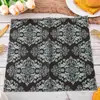 Pañuelos de Papel Impresos Transfronterizos Patrón Damasco Europeo Cuadrado Servilleta Papel Decorativo para Fiesta Restaurante Venta al por Mayor