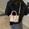 Bolsa Transversal para Mulheres 2025 Nova Bolsa Outono Versátil Bolsa de Ombro Sacola Bolsa Saco Popular Este Ano Pequena Bolsa de Trabalho