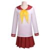 [Manmei] Mi chica favorita olvidó usar anteojos porque es un uniforme de cosplay de Triple Love, falda JK animada.