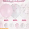 Globo de Látex con Lazo Impreso Transfronterizo Tema Día de San Valentín Fiesta de Despedida de Soltero Cumpleaños Aniversario Decoración de Boda