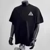 Camiseta de Manga Corta para Hombre, Nuevo Estilo Verano 2026, Estilo Americano de Moda para Hombre, Holgada, Cuello Redondo, Manga Media, Top Casual, Tendencia de Moda para Hombre