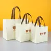 [Sacola de Compras de Shopping Transfronteiriço] Sacola Não Tecida Bolsa Tiracolo Sacola de Compras Embalagem Estéreo Colorida Revestida Bolsa Tiracolo Lata
