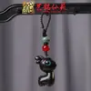 Pingente de Celular Yiluping'An Cervo de Sândalo Chaveiro de Carro Pingente de Celular de Madeira Chaveiro Fofo para Homens e Mulheres