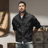 Chaqueta de Mezclilla Rosa Dopamina Estilo Retro Americano para Hombre Moda Primavera y Otoño Asut Fixation Chaqueta Casual de Otoño