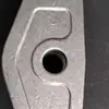 Soldadura y Formado de Acero al Manganeso, Estructura Resistente al Impacto, Construcción Estable, Placa Oscilante de Equilibrio de Grúa de Vía Única, Adaptable a Varios Modelos, Resistente al Desgaste