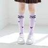 Medias Largas hasta la Rodilla para Niñas Otoño e Invierno Diablito Calcetines para Niños Calcetines de Algodón Dibujos Animados Lindos Calcetines para Pantorrilla Primavera y Otoño Venta al por Mayor