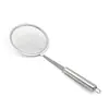 Colador de Aceite de Acero Inoxidable para Uso Doméstico, Espumadera de Espuma, Colador de Malla Fina, Cuchara Filtro de Grasa, Espumadera de Residuos, Colador para Leche de Soya