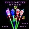 Puesto venta caliente concierto palo fluorescente niños caricatura cerdo palo flash fabricante led juguetes luminosos mayoreo