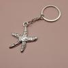 Amazon Xiyin Temu AliExpress Explosive Jewelry Simples Estrela Do Mar Chaveiro Pingente
