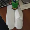 Pantuflas Desechables de Tela de Algodón Perlado, Engrosadas para Salones de Belleza, Hoteles y Casas de Huéspedes, Venta al por Mayor para Uso de Huéspedes en Interiores, Venta al por Mayor del Fabricante