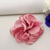 Tela de Microfibra Borde Quemado Flor Accesorios DIY Anillo para Tarjeta de Cabello Accesorios para Ropa Ramillete Joyería Pequeña Fresca Coreana Accesorios