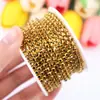 Venta Directa de Fábrica Cadena de Garra Densa de 3 mm Cadena de Pedrería Cosida a Mano para Ropa y Vestidos, Cadena de Garra de Pedrería, Cadena de Pedrería
