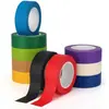 Fita crepe colorida para estudantes de arte, rasgável à mão, adequada para decoração infantil, mascaramento para pintura à mão, papel de separação multicolorido