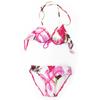 Bikini sexy para recoger fugas pecho pequeño push up beneficio soporte de acero moda europea y americana tres puntos bajo precio Traje de baño de playa