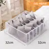 Caja de Almacenamiento para Ropa Interior, Calcetines y Ropa Interior Tres en Uno Organizador de Cajones para el Hogar, Caja Divisoria para Ropa y Pantalones de Armario