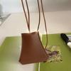 Simple Pequeño Mini Bolso para Llaves Collar Largo para Mujer Ins Nicho Accesorios Versátiles Colgante Bolso Colgante Cuello Cadena de Lana