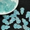 Azul Marino Hielo 12 x 20 mm Colgante de Calabaza al por Mayor Accesorios para Joyería DIY de Jade Pendientes Pulsera Colgante de Jade