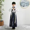 Disfraz Infantil Hanfu Guoxue Ropa de Performance para Niños y Niñas Estudiantes de Primaria Ropa de Performance para Ceremonia de Escritura del Sutra de Tres Caracteres