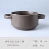 Micro-ocio Tazón de doble oreja Hogar Tazón grande Tazón para sopa Tazón para sopa Tazón para ensaladas de frutas Cerámico Personalizado Tazón para fideos Vajilla occidental Tazón para arroz horneado