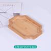 Bandeja de Madera Personalizada Bandeja para Tazas de Té Estilo Japonés Plato para Comedor en Casa Plato Pequeño para Snacks Plato de Frutas de Moda Plato para Postres