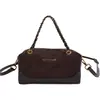 Bolsa de mão fosca outono e inverno para mulheres, nova coleção 2026, bolsa de ombro patchwork de alta qualidade, bolsa almofada de luxo leve, bolsa transversal retrô