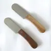 Peine para Mascotas de Madera Maciza Cuchillo de Arrastre Terrier Schenare Sai Herramientas de Belleza para Perros Cuchillo de Limpieza y Rasurado Mayoreo