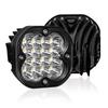 Transfronterizo dedicado a 4 filas de 16 LED luces cuadradas pequeñas, luces LED de trabajo para coche, luces para parachoques delantero de vehículo todoterreno, focos para motocicleta