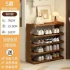 Sapateira Simples de Prateleira Porta de Entrada Sapateira à Prova de Poeira Multicamada Espaço de Armazenamento Doméstico de Dormitório Rack de Armazenamento de Gadgets para Quarto de Aluguel
