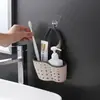 Cesta de Almacenamiento Colgante para Fregadero sin Taladro, Soporte para Esponja de Cocina, Organizador de Rejilla de Drenaje para Fregadero de Cocina