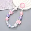 Cadena para Teléfono de Cuentas Estilo Tiktok Accesorio para Funda de Teléfono Bolsita de Cadena para Teléfono Venta Caliente en Vivo Colgante Encanto Regalo