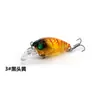Isca minnow de rock mini isca artificial 4g 4,8cm plástico isca artificial equipamento de pesca atacado multicolor