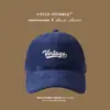 Gorra de Béisbol de Pana para Otoño e Invierno, Gorra Suave Original del Tío Bigotes, Circunferencia de Cabeza Grande, Gorra de Cubo Profunda, Gorra de Pico