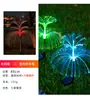 Luzes de Fio Solares Luzes de Água-Viva Sete Cores Mudáveis Impermeáveis para Exterior Luzes de Pátio Gramado Luzes de Estaca no Chão de Água-Viva Luzes Decorativas