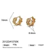 Pendientes Huecos de Moda Tendencia Estilo Coreano, Simples y de Alta Gama, Elegantes y Versátiles, Pendientes con Patrón de Encaje para Mujer
