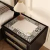 Funda de Mesa de Noche Estilo Americano de Lujo Ligero, Mantel, Funda de Dormitorio de Gama Alta, Funda a Prueba de Polvo para Refrigerador, Lavadora y Microondas