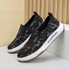 Tênis Esportivo Casual Masculino, Sapatos Slip-On Respiráveis e Confortáveis para Ir ao Trabalho, Sapatos Preguiçosos para Homens