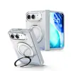 Aplicable para funda de teléfono iPhone Duo soporte magnético funda protectora plegable Apple Duo funda simple de color degradado a prueba de caídas