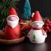 Nova Vela de Boneco de Neve de Natal Molde Papai Noel Chapéu da Sorte Boneco de Neve Ornamento de Gesso Molde de Silicone
