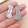 Mezcla 20 Herramientas de Costura Tijeras Lana Hierro Máquina Aleación Accesorios para Joyería Colgante DIY Collar Pulsera Colgante