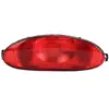 Adequado para Dongfeng Peugeot 206 Logo 206 Tampa da Luz do Para-choque Traseiro do Carro, Luz de Neblina Traseira, Luz do Para-choque Traseiro, Luz Anti-Nevoeiro