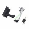 Accesorios de excavadora aplicables al bloque de bloqueo de manija exterior del conjunto de cerradura de puerta de cabina Doushan Dayu DX60-7
